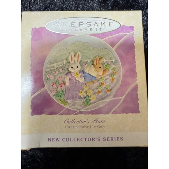 1994 Hallmark Keepsake Collectors Plate "Gathering Sunny Memories" Hand-Painted - Picture 4 of 6